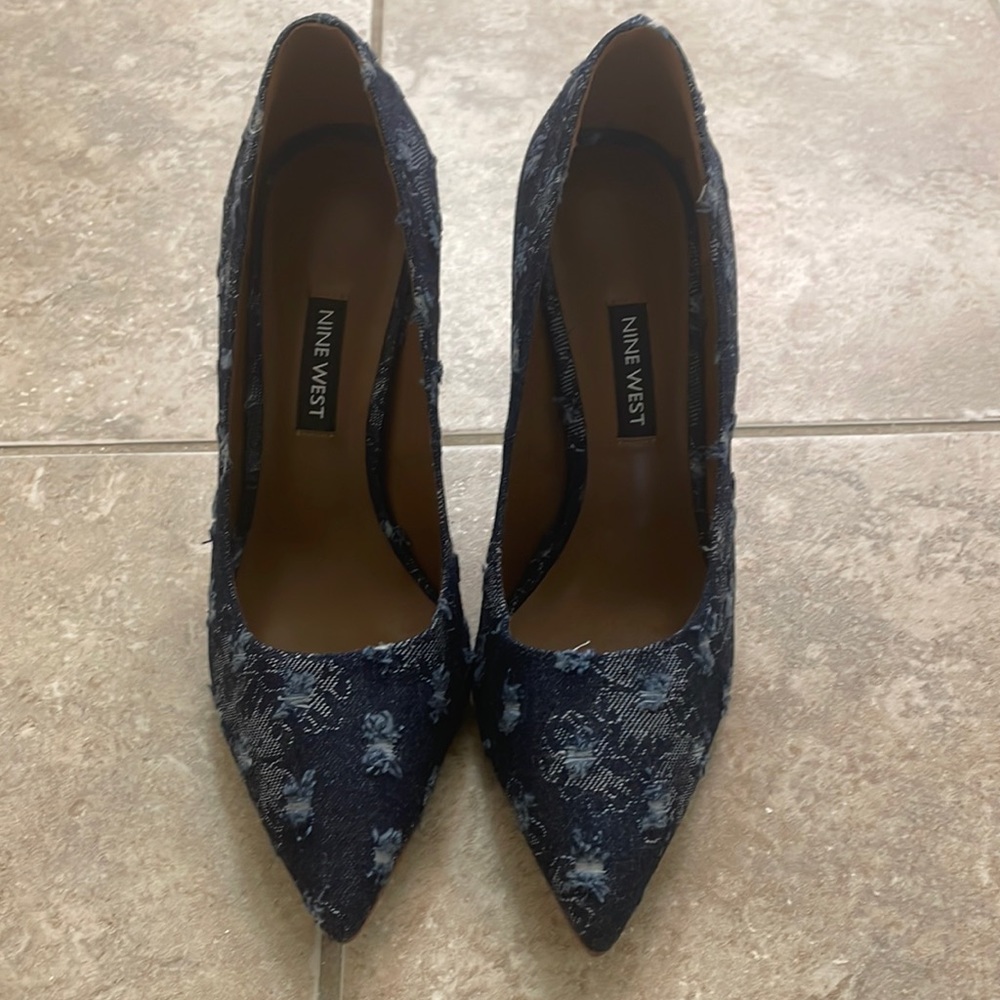 Nine West Denim Heels